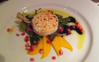 Warm Goats' Cheese And Mango Salad